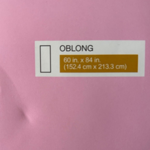 Celebrate Together Red Plaid Gingham Valentines Day Tablecloth Fabric 60" by 84" - Picture 7 of 9